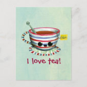 Ik hou van Tea Briefkaart (Voorkant)