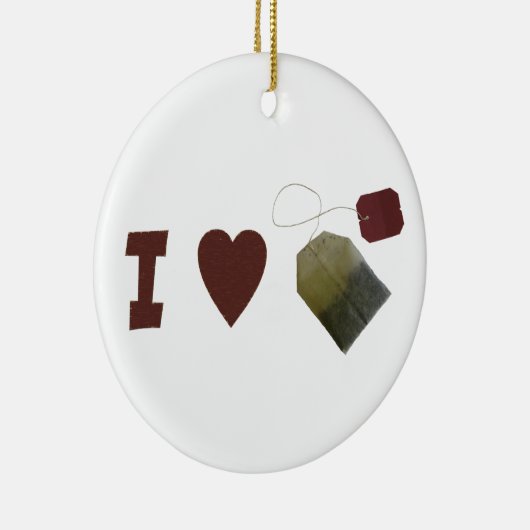 Ik hou van Tea Ornament (Rechts)
