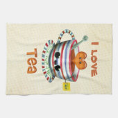 Ik hou van Tea Theedoek (Horizontaal)