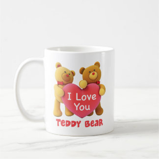 Ik hou van Teddy Bear Koffiemok