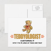 Ik hou van Teddy Bears Briefkaart (Voorkant / Achterkant)
