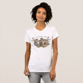 Ik hou van Teddy Bears Heartsakes T-shirt (Voorkant volledig)