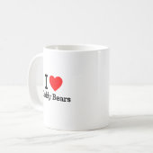 Ik hou van Teddy Bears Koffiemok (Voorkant links)