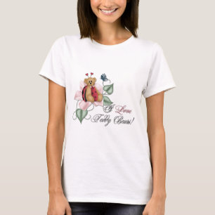 Ik hou van Teddy Bears Lady Bug Beer T-shirt