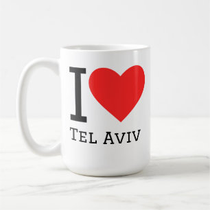 Ik hou van Tel Aviv Koffiemok