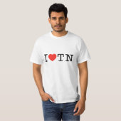 Ik hou van Tennessee T-shirt (Voorkant volledig)