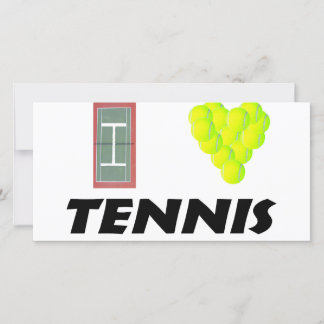 Ik hou van tennis