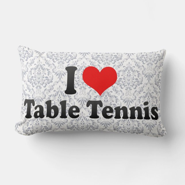 Ik hou van Tennis Kussen (Voorkant)