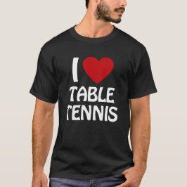 Ik hou van Tennis T-shirt