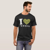 Ik Hou Van Tennis T-shirt (Voorkant volledig)