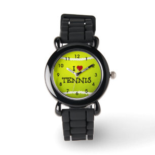 Ik hou van Tennis - Tennis Ball Horloge