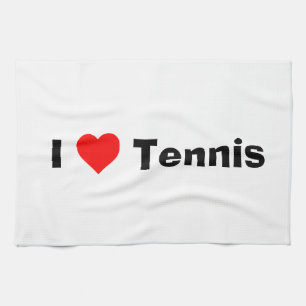 Ik hou van Tennis Theedoek