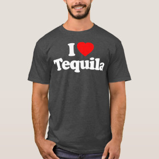 Ik hou van Tequila Heart Funny T-shirt