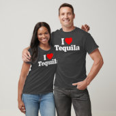 Ik hou van Tequila Heart Funny T-shirt (Unisex)