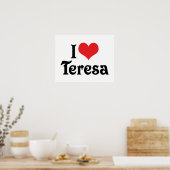 Ik hou van Teresa Poster (Keuken)
