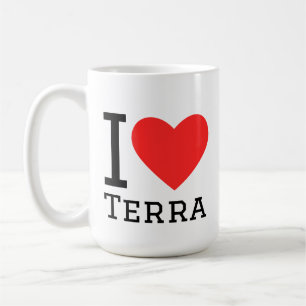 Ik hou van terra koffiemok