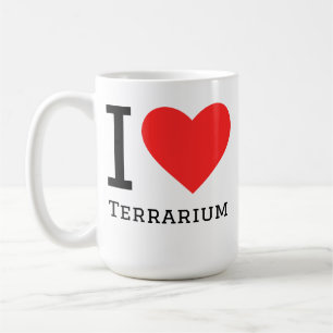 Ik hou van terrarium koffiemok