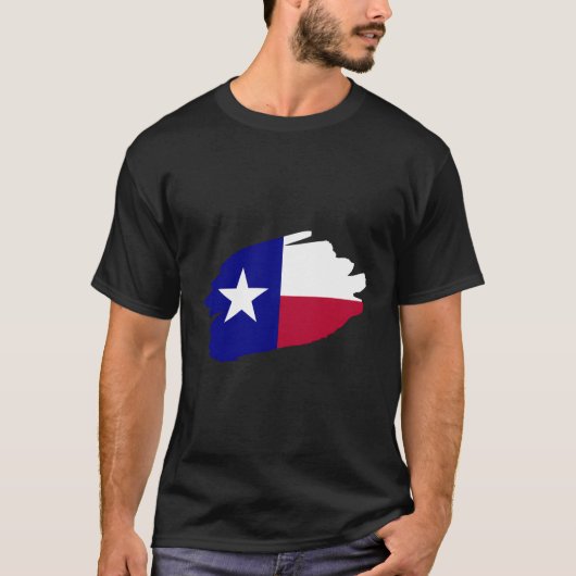 Ik hou van Texas Heart Lone Star Texas Dallas SW T-shirt (Voorkant)