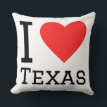 Ik hou van Texas  Kussen<br><div class="desc">Ik hou van Texas ,  voor USA-liefhebbers</div>