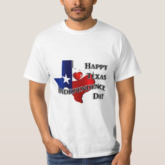 Ik hou van Texas T-shirt (Voorkant)