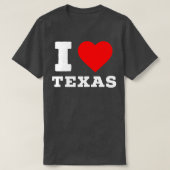 Ik hou van Texas T-shirt (Design voorkant)