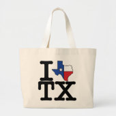 Ik hou van Texas tas (Voorkant)