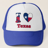 Ik hou van Texas Trucker Pet (Voorkant)