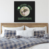 Ik hou van Thai Green Curry ... Thailand Street Fo Canvas Afdruk (Insitu (Slaapkamer))