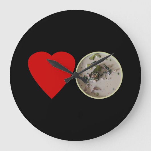 Ik hou van Thai Green Curry ... Thailand Street Fo Grote Klok (Voorkant)