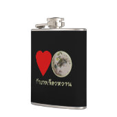 Ik hou van Thai Green Curry ... Thailand Street Fo Heupfles (Links)