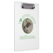 Ik hou van Thai Green Curry ... Thailand Street Fo Klembord (Rechts)