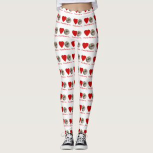 Ik hou van Thai Green Curry ... Thailand Street Fo Leggings