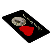 Ik hou van Thai Green Curry ... Thailand Street Fo Magneet (Rechterzijde)