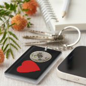 Ik hou van Thai Green Curry ... Thailand Street Fo Sleutelhanger (Voorkant Rechts)