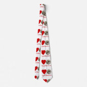 Ik hou van Thai Green Curry ... Thailand Street Fo Stropdas (Achterkant)