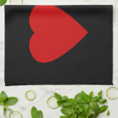 Ik hou van Thai Green Curry ... Thailand Street Fo Theedoek (Gevouwen)