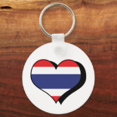 Ik hou van Thailand Sleutelhanger (Voorkant)