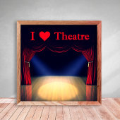 Ik hou van theater poster
