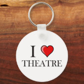 Ik hou van theater sleutelhanger (Voorkant)