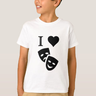 Ik hou van theater t-shirt