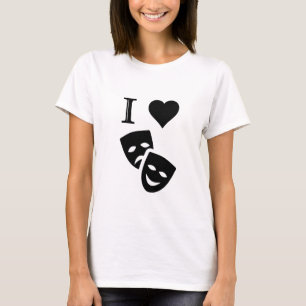 Ik hou van theater t-shirt