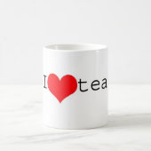 Ik hou van thee-mok koffiemok (Center)