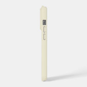 Ik hou van thee, zowel kruidenthee als verbale gra iPhone hoesje (Linkerkant)