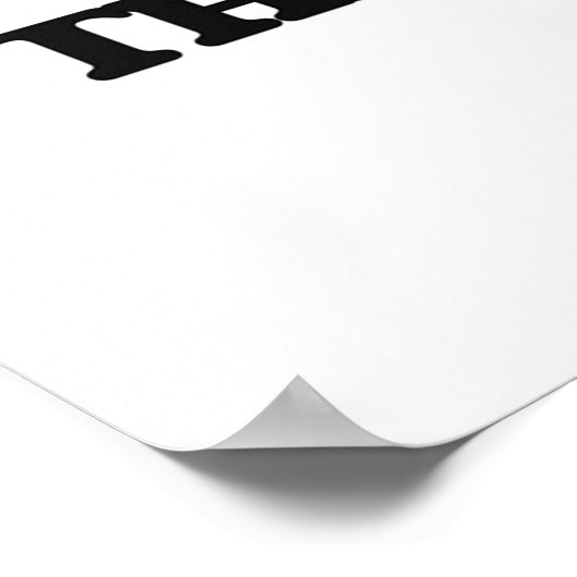 Ik hou van Theologie Poster (Hoek)