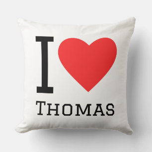 Ik hou van thomas kussen