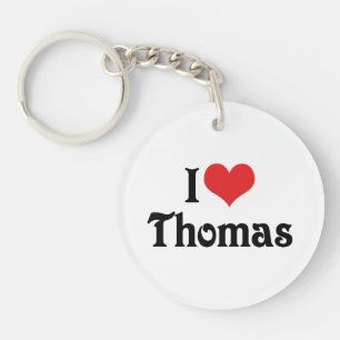 Ik hou van Thomas Sleutelhanger