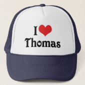 Ik hou van Thomas Trucker Pet (Voorkant)
