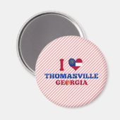 Ik hou van Thomasville, Georgia Magneet (Voorkant / Achterkant)