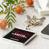 Ik hou van Thrillers Black Sleutelhanger (Zijkant)