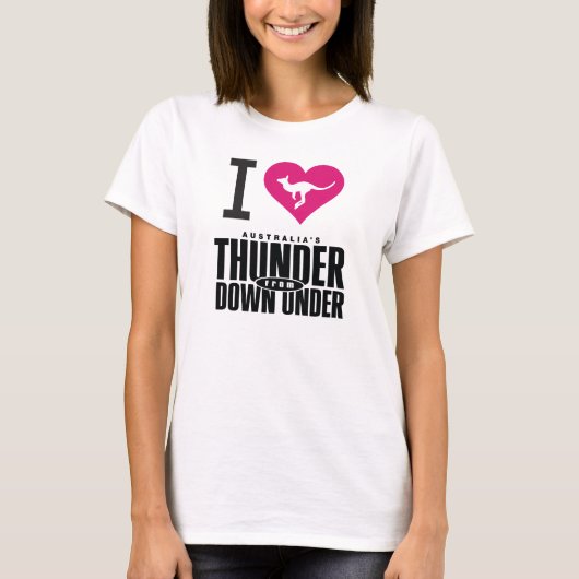 Ik hou van Thunder T-shirt (Voorkant)